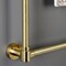 Kingston Brass 30" x 32" Wall Mount Towel Rack, Brushed Brass DTM323037 - alternate 5